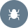 Free bug support icon