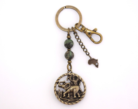 Picture of Keyring - Agate Stone